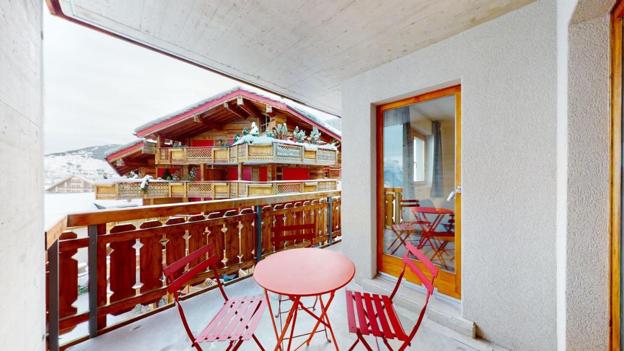Pracondu 1 OUTDOOR&FUN appartement 1 chambre supérieur avec balcon by Alpvision Résidences Nendaz Esterno foto