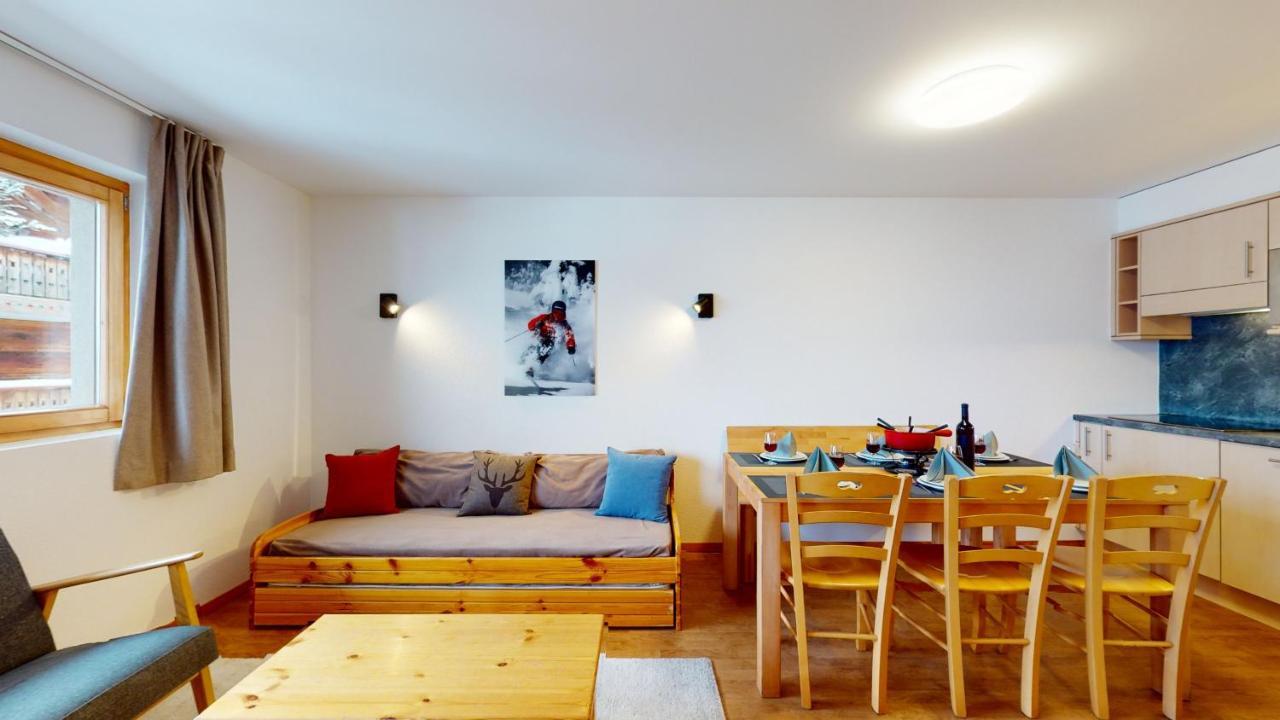 Pracondu 1 OUTDOOR&FUN appartement 1 chambre supérieur avec balcon by Alpvision Résidences Nendaz Esterno foto